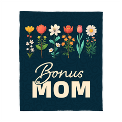 Bonus Mom – Jersey Fleece Blanket